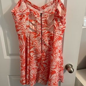 Size 8 Tropical Print Sun Dress
